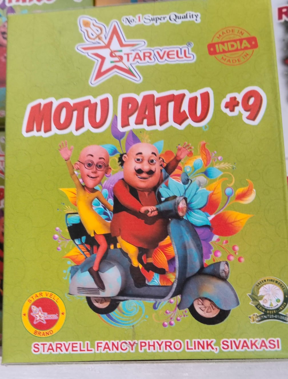 Krish Crackers MOTTU PATLU Crackling Sound Chakkar N Fountain